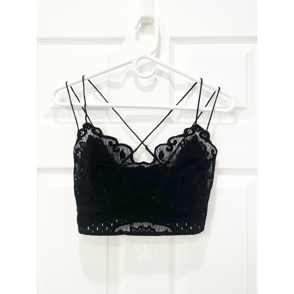 Free People Velvet Bralette